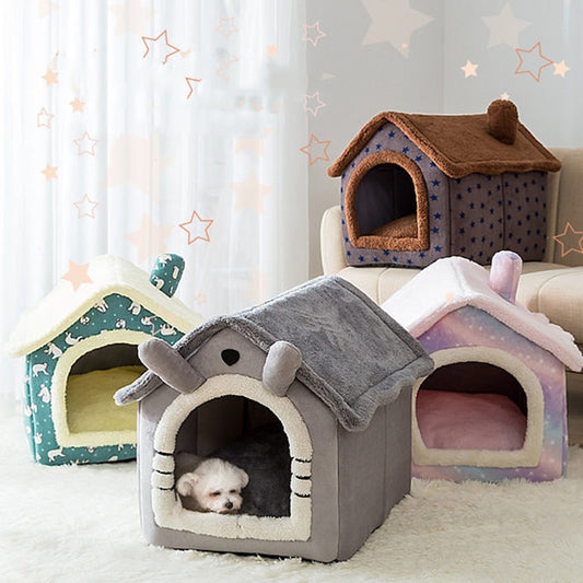 Foldable Sleep Pet Cat House Indoor