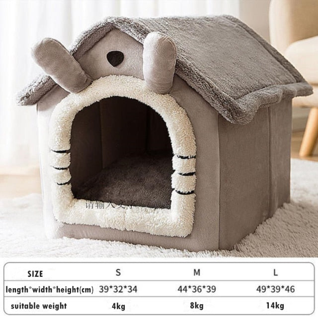 Foldable Sleep Pet Cat House Indoor