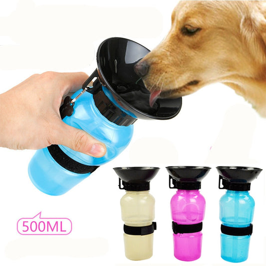 Dog Drinking Squeeze Dog Bottle 500ml