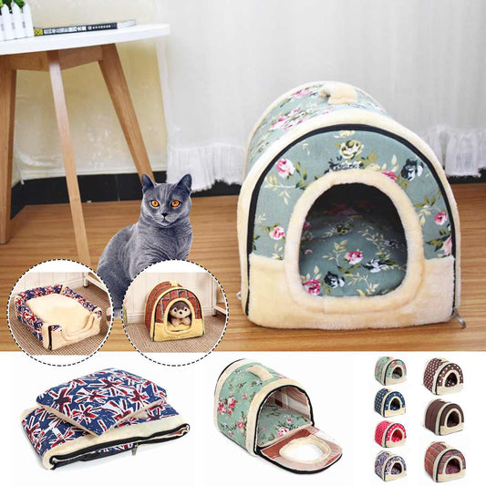 Cat Bed House 2 in 1