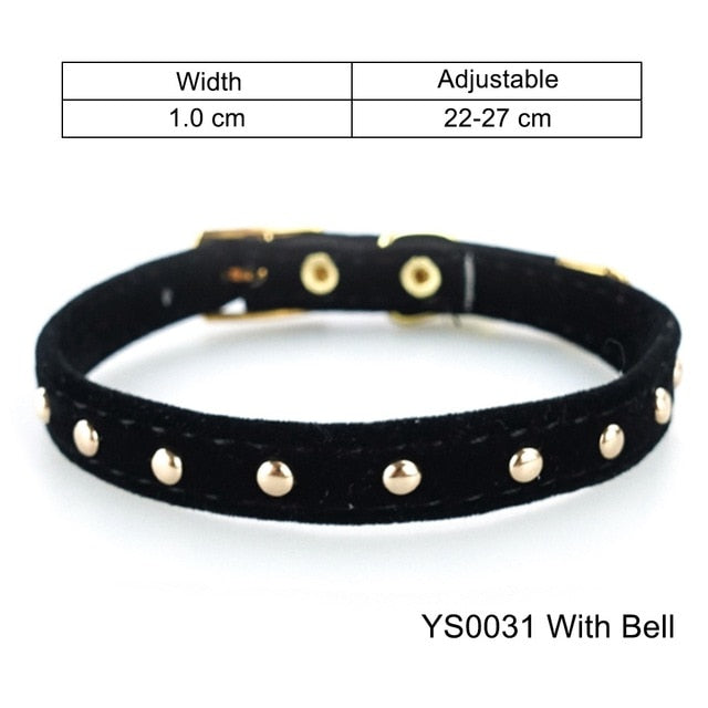 Cat Collar with Bell  - PUPPYSTAR