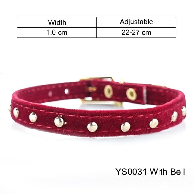 Cat Collar with Bell  - PUPPYSTAR