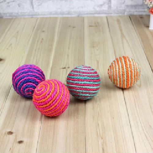 Cat Rope Weave Ball