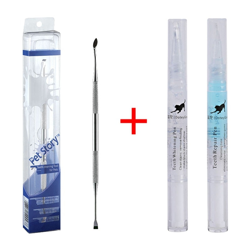Dog Cat Teeth Cleaning Pen 5 ml - set