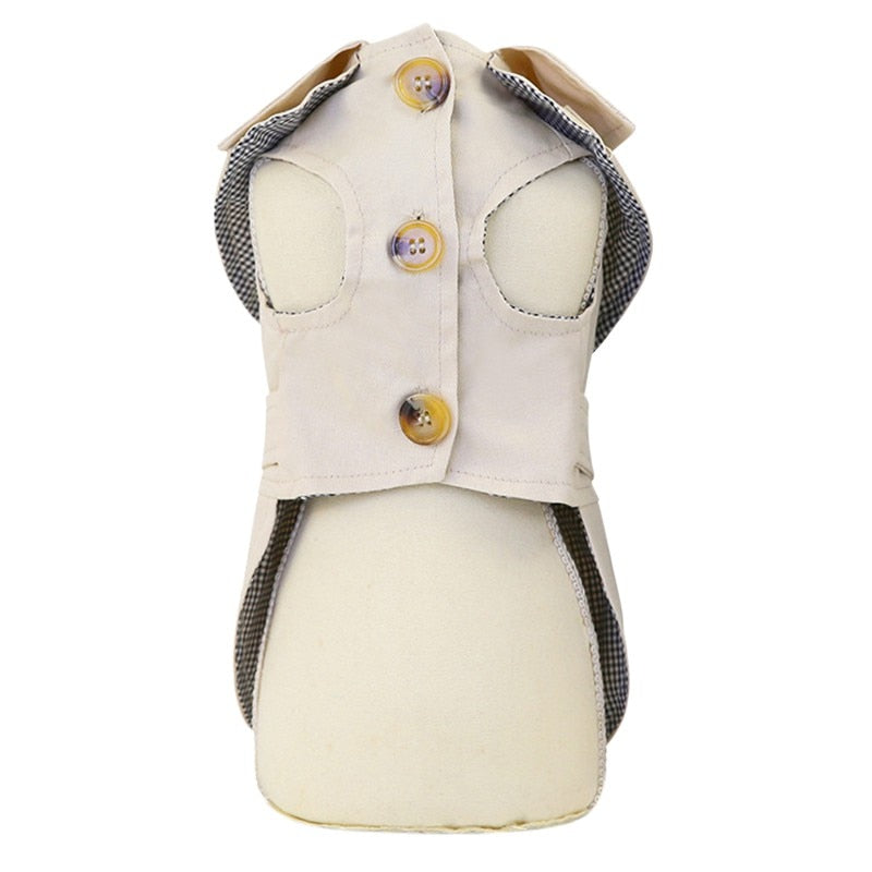British Style Dog Clothes Winter - for Small Puppy, Dogs