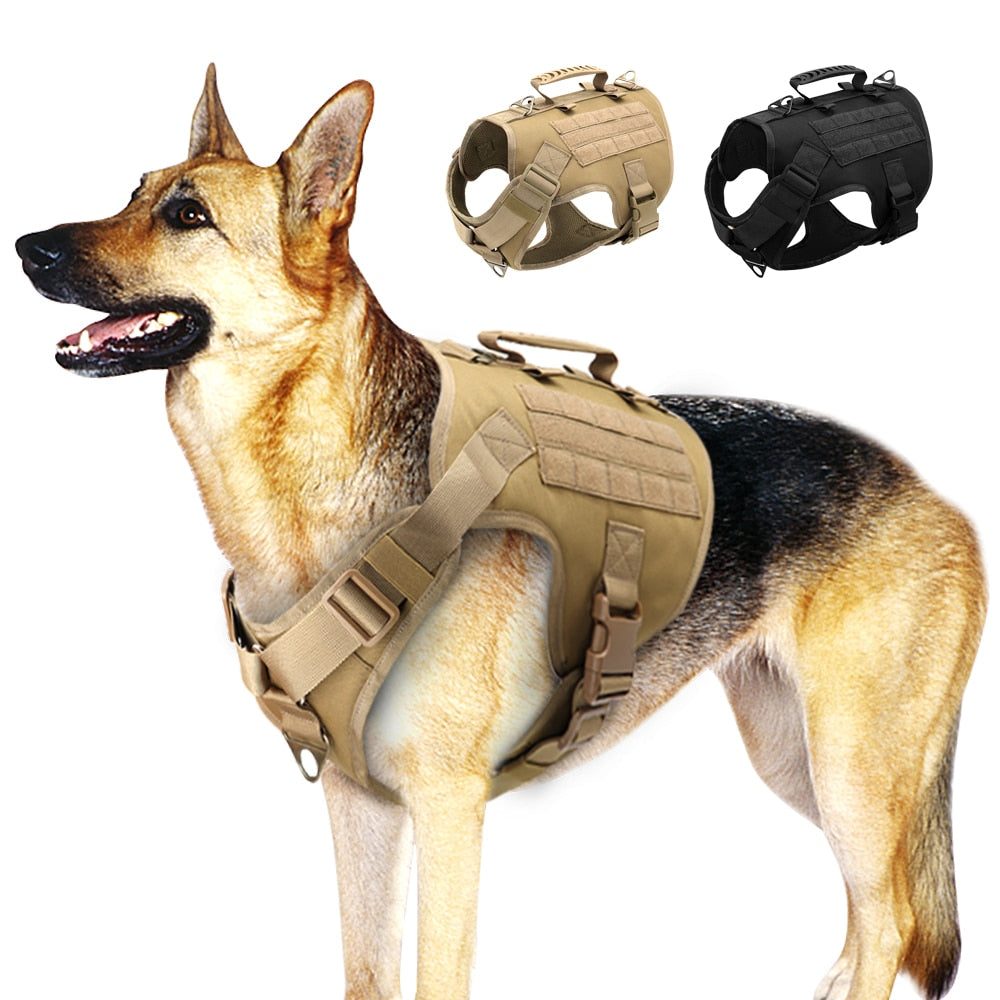 Harness Military Training German Shepherd Dog - PET ARTIST