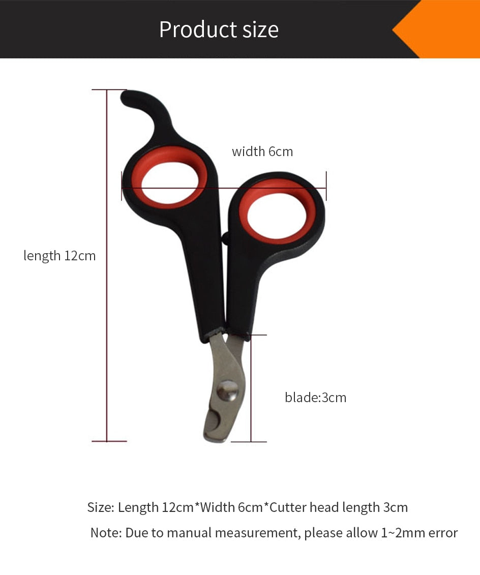 Multicolor Pet Nail Clipper