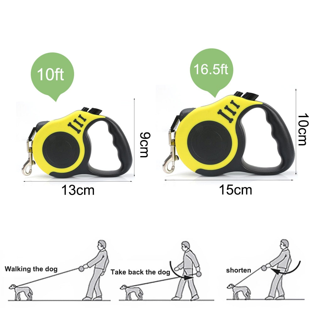 Dog Leash Automatic Retractable 3M/5M