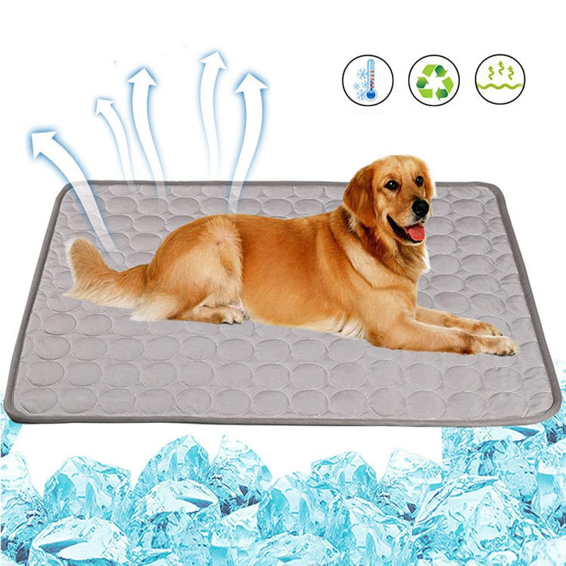 Dog Cooling Mat Summer Breathable
