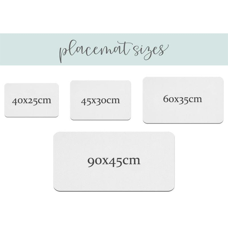 Waterproof Pet Placemat - Personalized Name