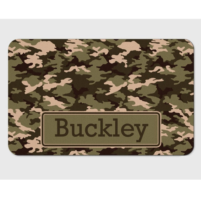 Waterproof Pet Placemat - Personalized Name