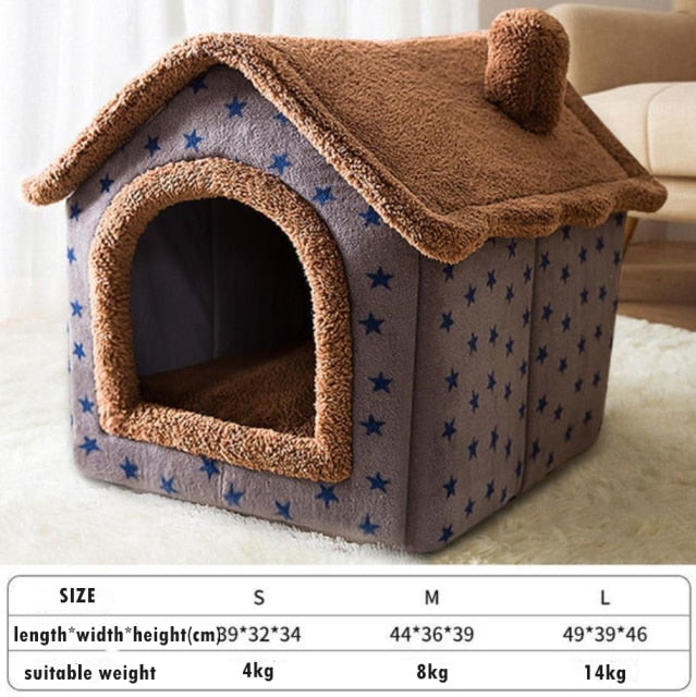 Foldable Sleep Pet Cat House Indoor