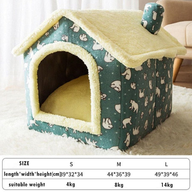 Foldable Sleep Pet Cat House Indoor