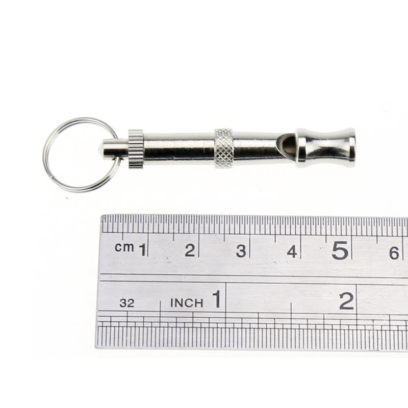 Long Brass Adjustable Whistle Pet