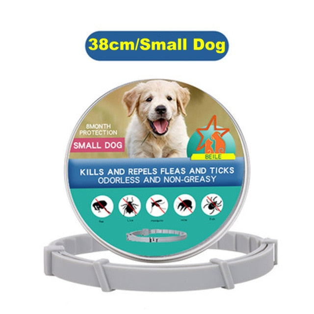 Dog and Cat Collar - Anti-flea, Ticks, Mosquitoes