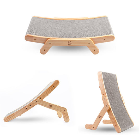 Wooden Cat Scratcher