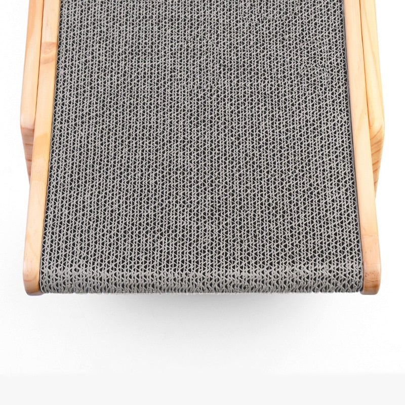 Wooden Cat Scratcher