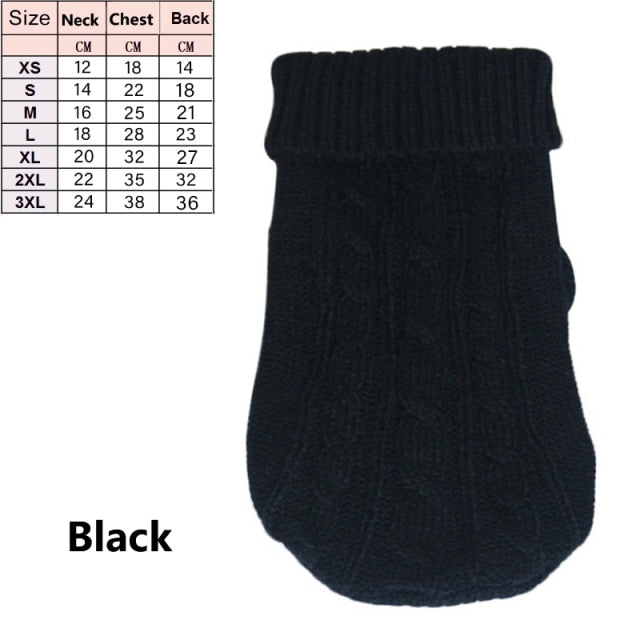 Pet Winter Sweater