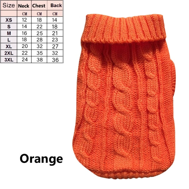 Pet Winter Sweater