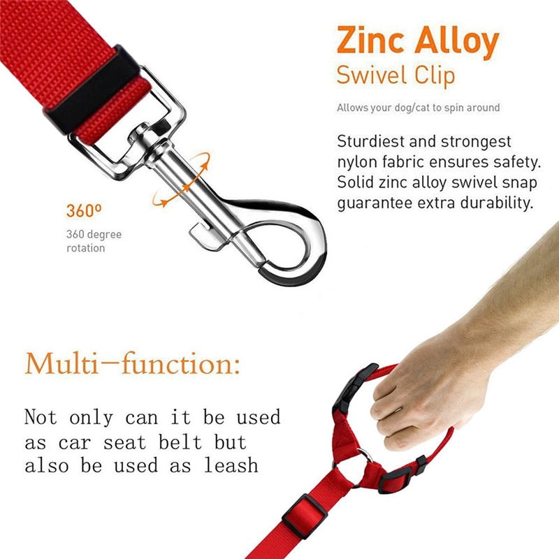 Dog Safety Car Seat Belt - HOOPREETY